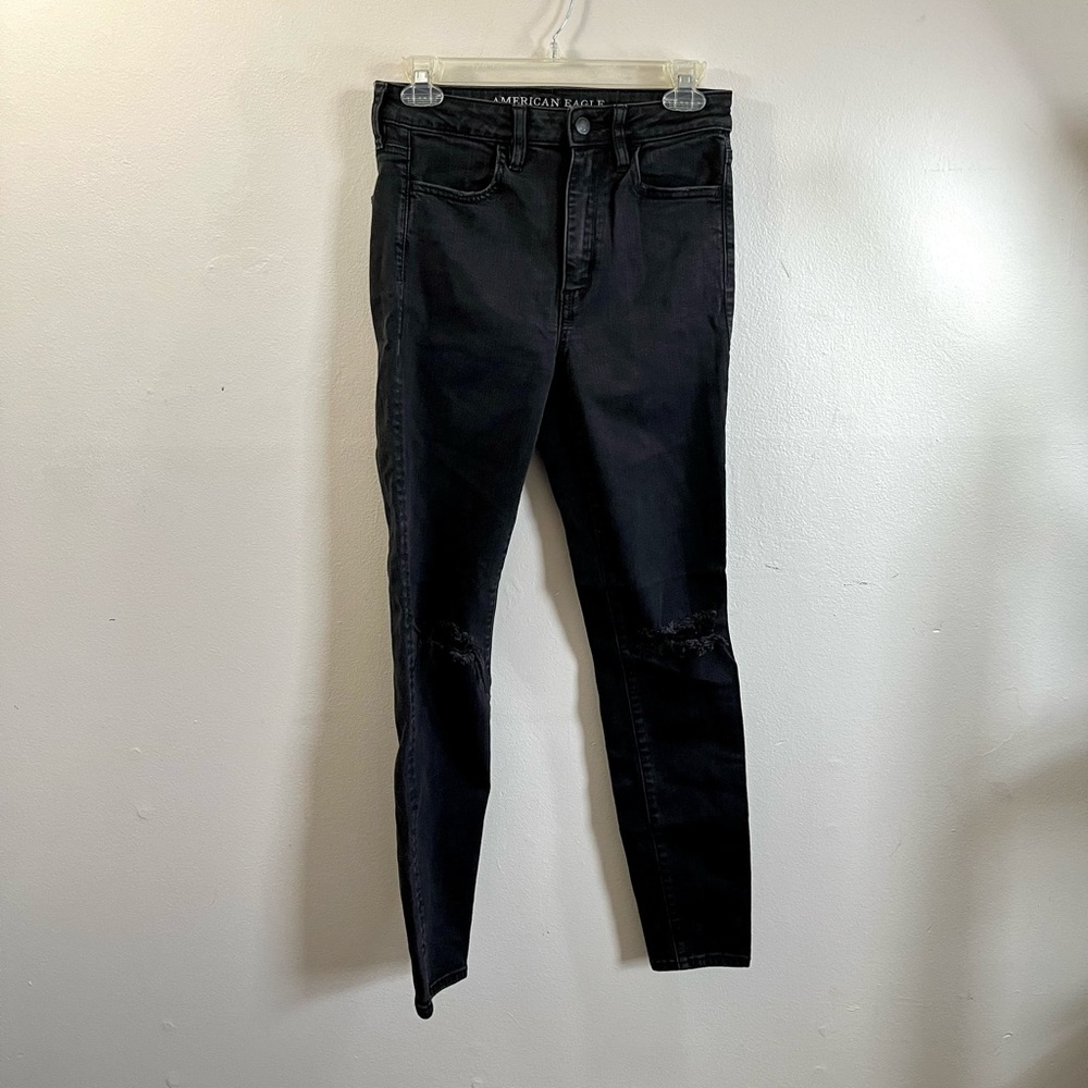 American Eagle black skinny jeans